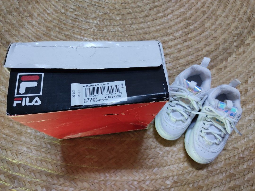 Adidas stan smith and fila disruptor take both Babies Kids