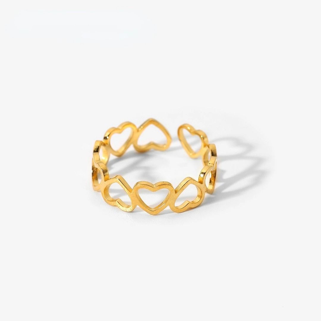 Dainty stainless steel new arrivals rings