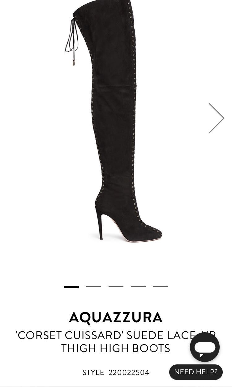 Aquazzura thigh high boots clearance
