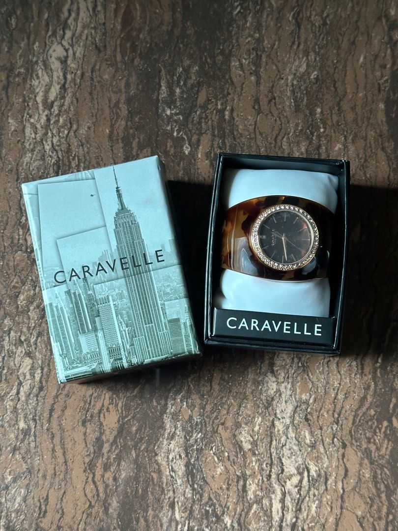 Authentic Caravelle Watch (Category: Women's Watches) located in Cotabato. Submitted by maddstuff (Listing ID 1287883977, Image 2). Description: Price is still negotiable - Never been used - Authentic - Super pretty in actual - loose on my wrist so I can’t use it mop: GCASH only ships thru: J&T express .