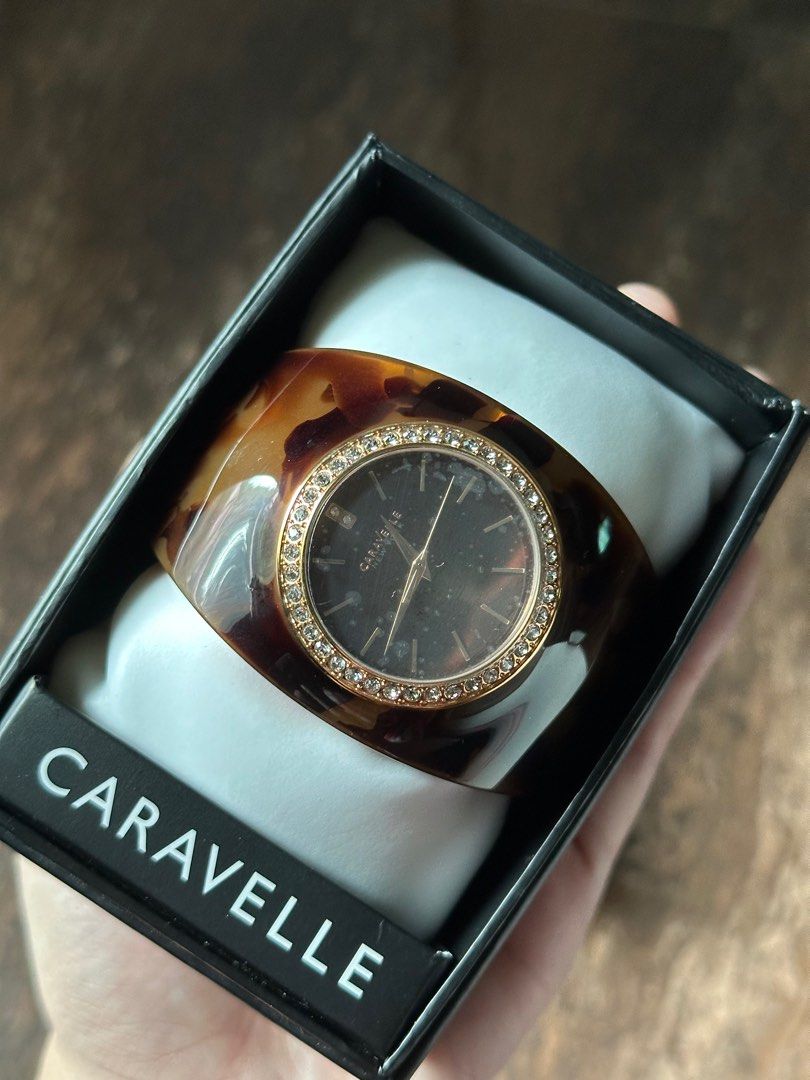 Authentic Caravelle Watch (Category: Women's Watches) located in Cotabato. Submitted by maddstuff (Listing ID 1287883977, Image 1). Description: Price is still negotiable - Never been used - Authentic - Super pretty in actual - loose on my wrist so I can’t use it mop: GCASH only ships thru: J&T express .
