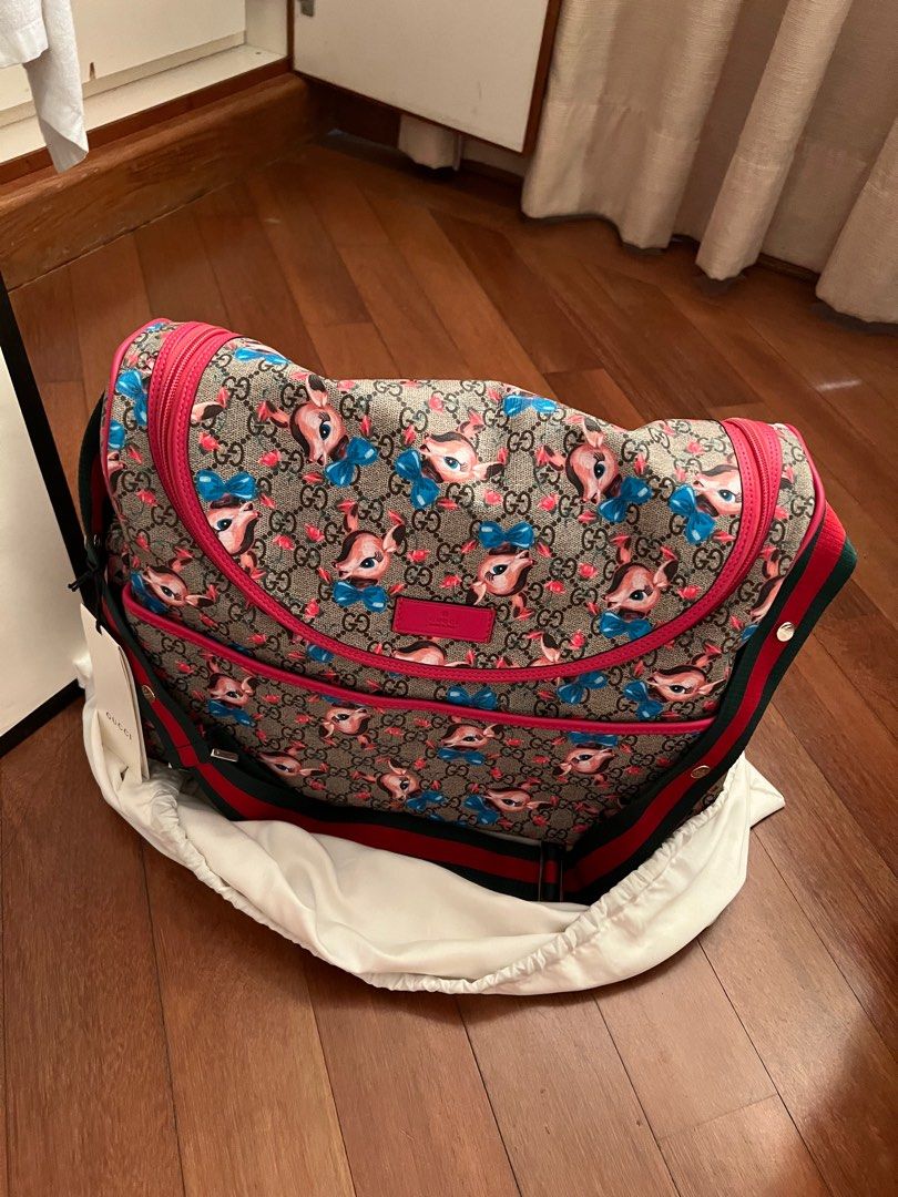 Gucci fawn diaper hotsell bag