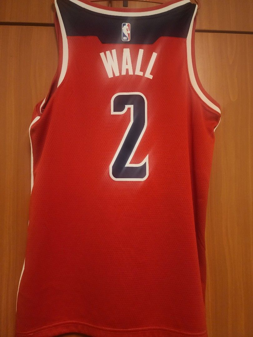 Authentic nba wizard jersey John Wall jersey Men s Fashion