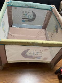 Baby playpen crib