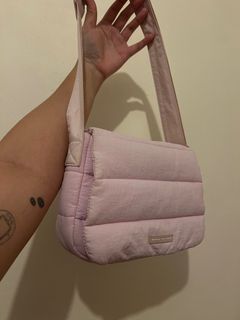 Beyond The Vines Poofy Bag pink | Cross body sling bag 