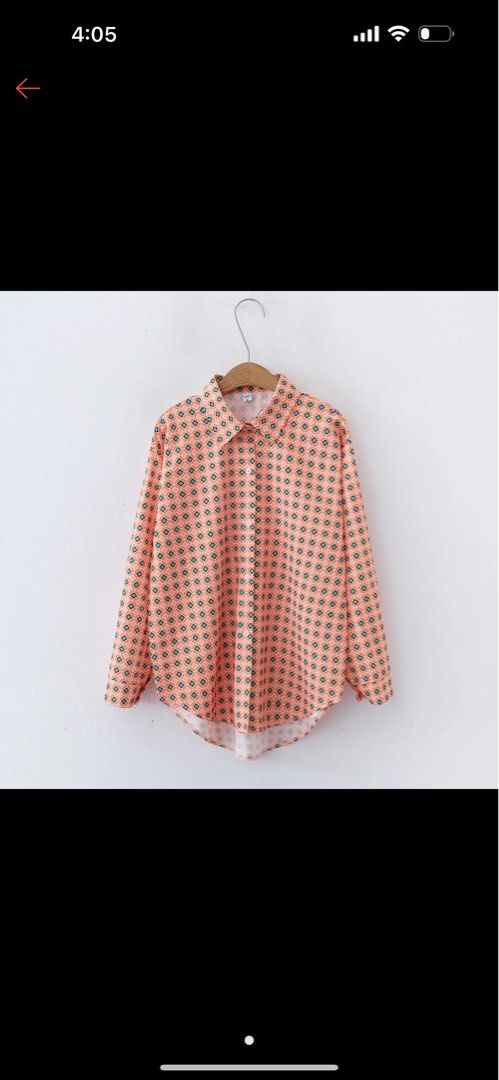 Blouse (Category: Blouses) located in Johor Bahru. Submitted by adla.rhmdlh (Listing ID 1287729601, Image 3). Description: Fit S - M.