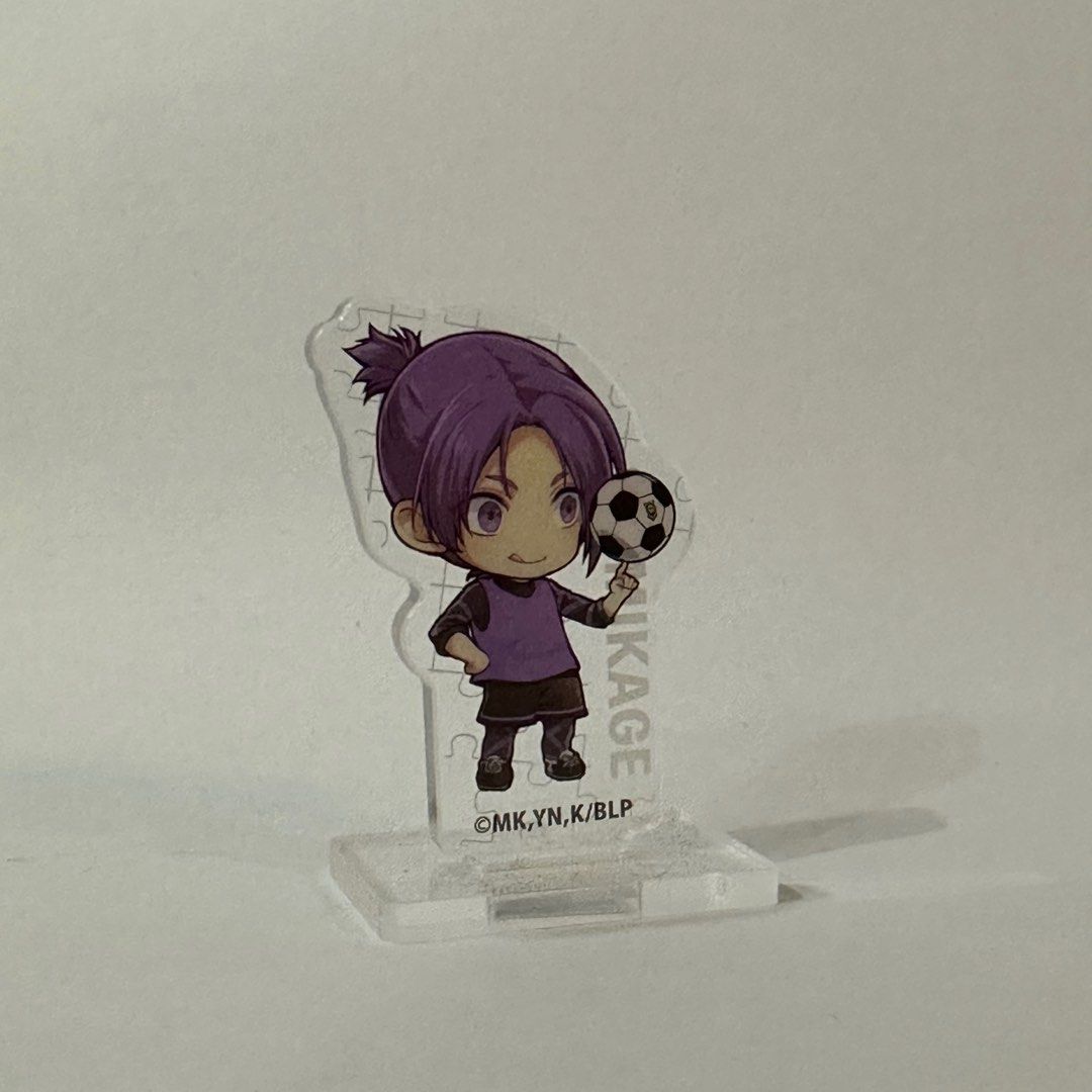 Blue Lock | Reo Mikage Mini Stand Acrylic Standee (Category: Designer & Blind Box Toys) located in Cainta. Submitted by moshiiicake (Listing ID 1287692522, Image 1). Description: 📺 Blue Lock 🍀 Reo Mikage 🧸 Mini Stand Acrylic Standee 💲₱50 ✨Condition: Brand new, never used 💸 RFS: Decluttering and need funds 🛍️ All orders guaranteed to come with freebies (Postcard, stickers, pins, or keychains) 🛍️ 📥 Send a PM for any questions, concerns, bun