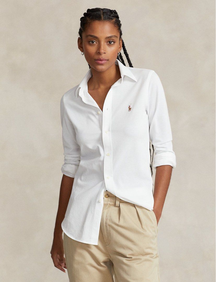 Ralph lauren slim sales fit oxford shirt