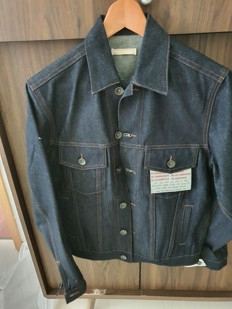 Bnwt Unbranded Denim Jacket Size M Men s Fashion Coats Jackets and Outerwear on Carousell
