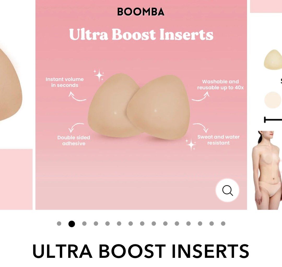 Boomba Ultra Boost Inserts, Women's Fashion, New Undergarments & Loungewear  on Carousell
