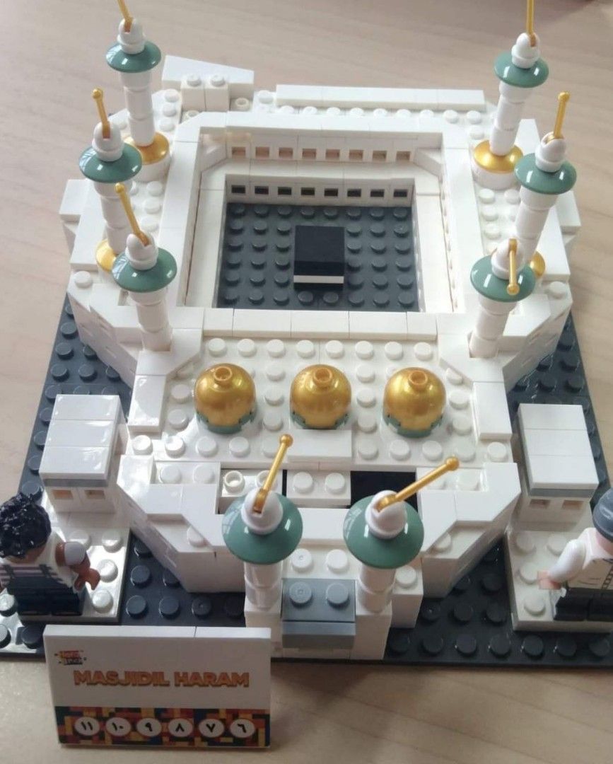 Brick masjid lego masjid. Hafiz brick masjidil haram, Toys