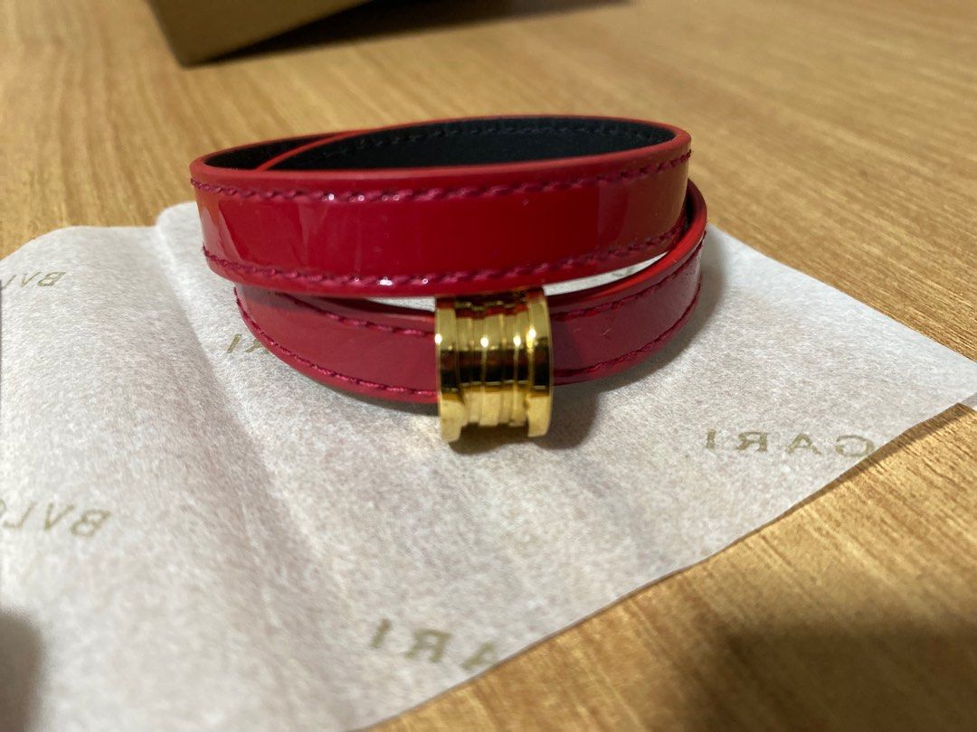 Bulgari Bvlgari Red bracelet Authentic Luxury Accessories on Carousell