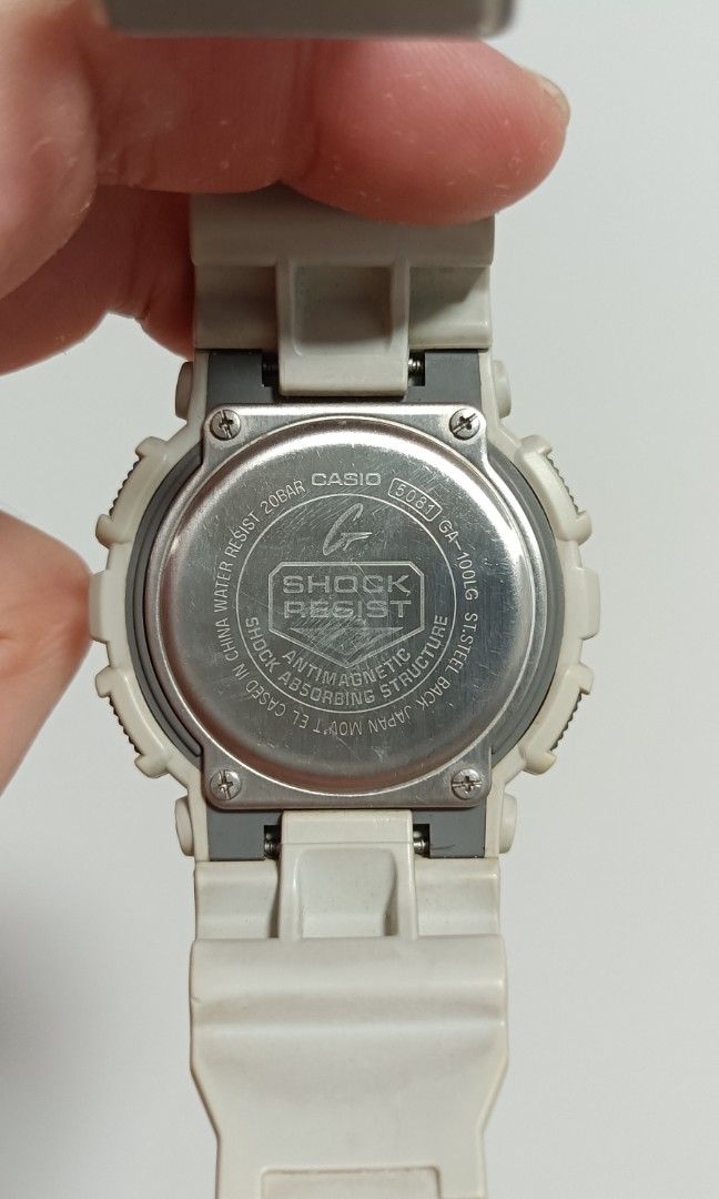G shock ga 100 grey discount