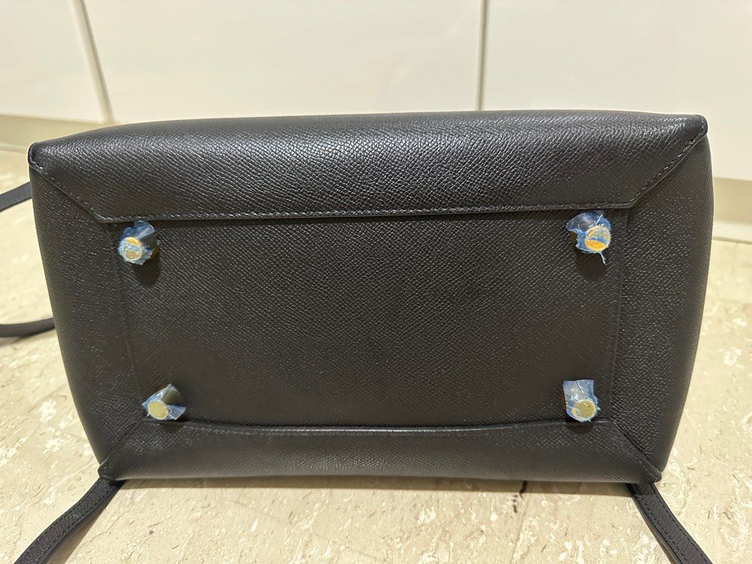 Celine grained calfskin mini belt bag store
