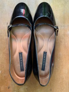 Charles & Keith Black Mary Jane shoes