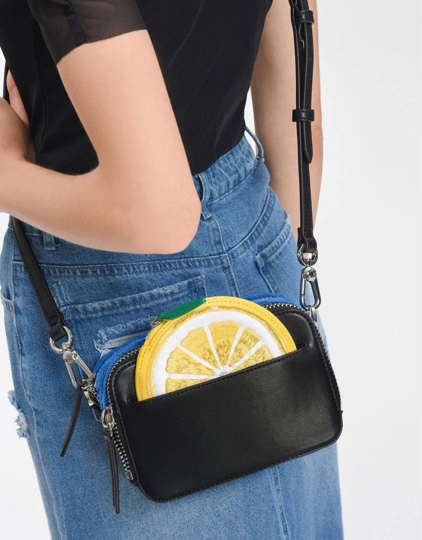 Charles and keith lemon bag top
