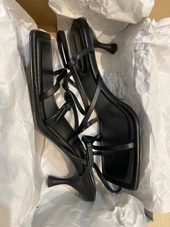Charles & Keith Strappy kitten heels