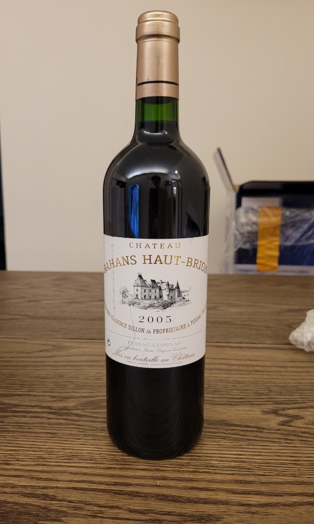 Chateau Bahans Haut Brion, Pessac Leognan, 2005, 嘢食& 嘢飲, 酒精