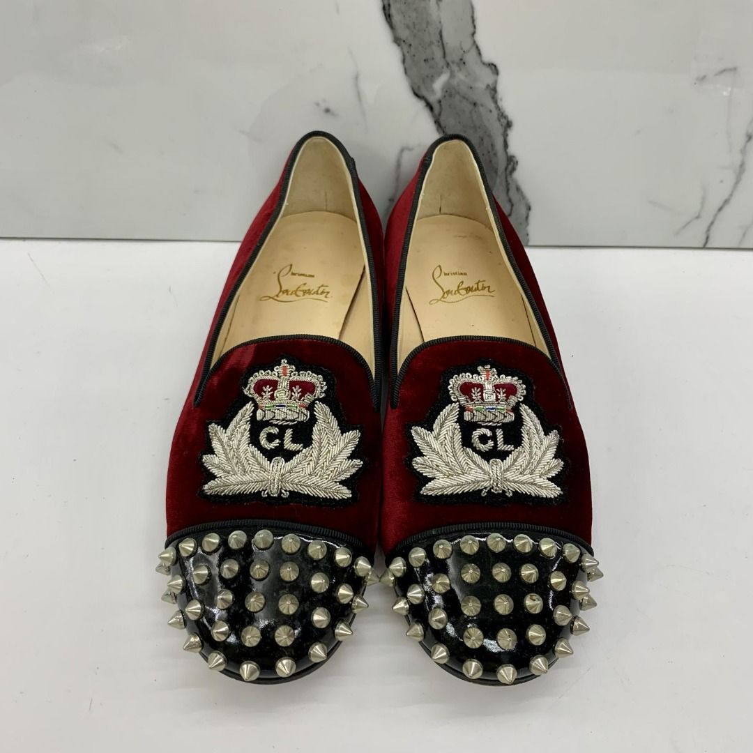 Red velvet new arrivals louboutins