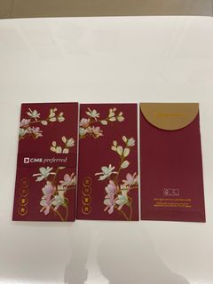 CNY Red Packet CIMB Preferred 2024 Ang Pao Packet, Hobbies & Toys ...
