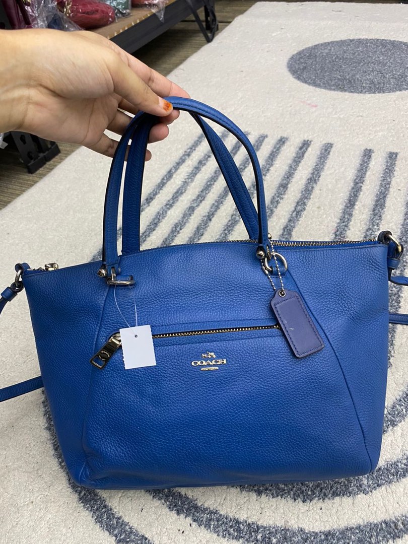 Coach prairie hot sale satchel blue