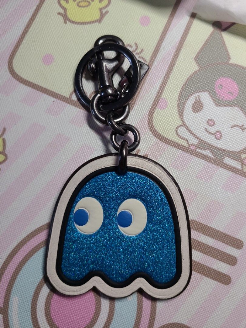 Coach pac man keychain sale