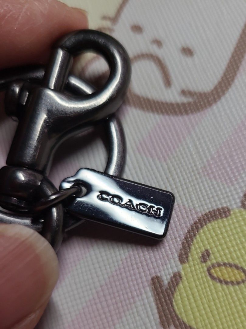 Coach Pac Man keychain Carousell