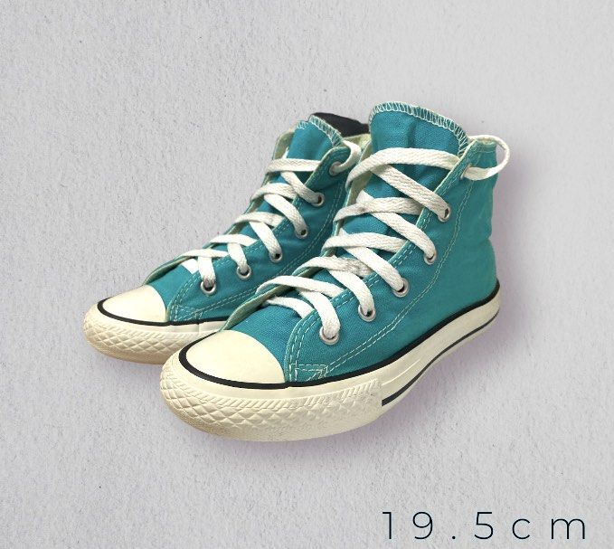 Childrens turquoise converse discount