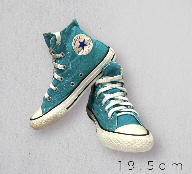 Kids turquoise deals converse