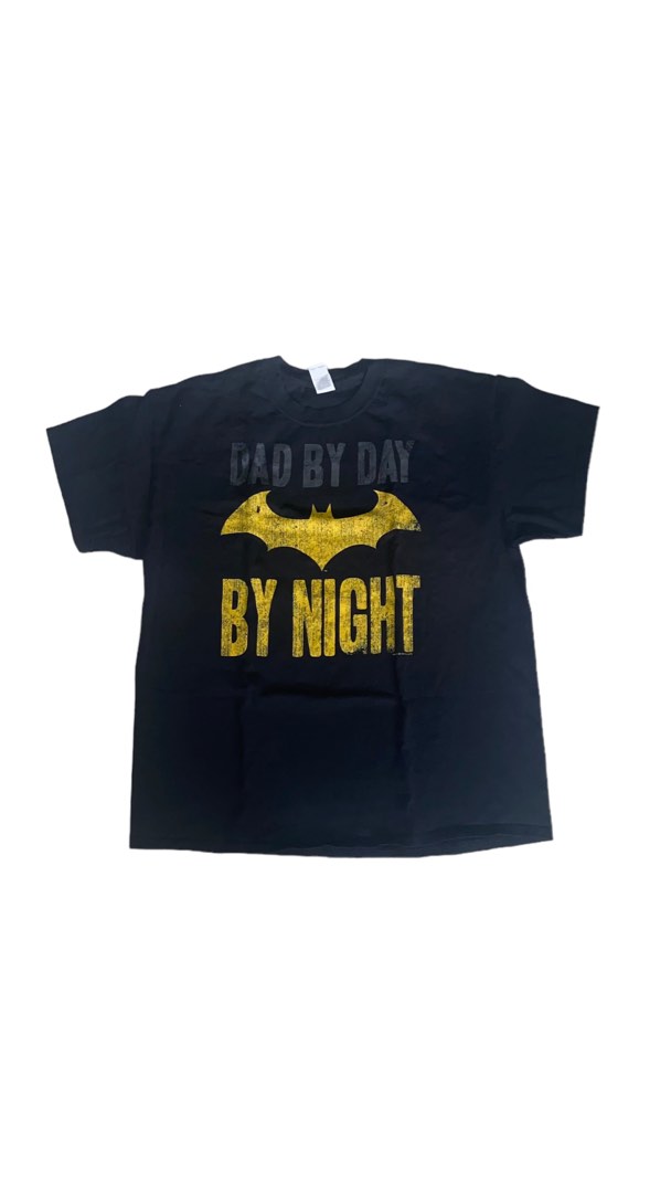 Dad by Day Batman by Night, Men's Fashion, Tops & Sets, Tshirts & Polo