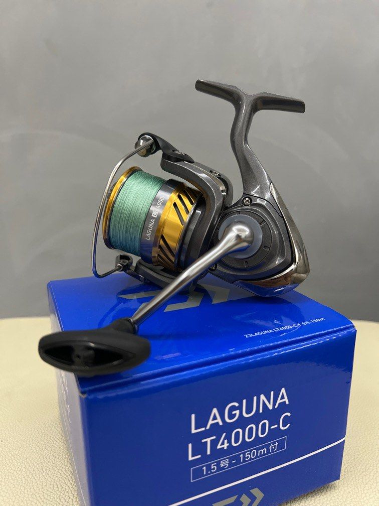 Daiwa Laguna LT4000-C spinning reel great for pond jetty shore boat fishing,  Sports Equipment, Fishing on Carousell