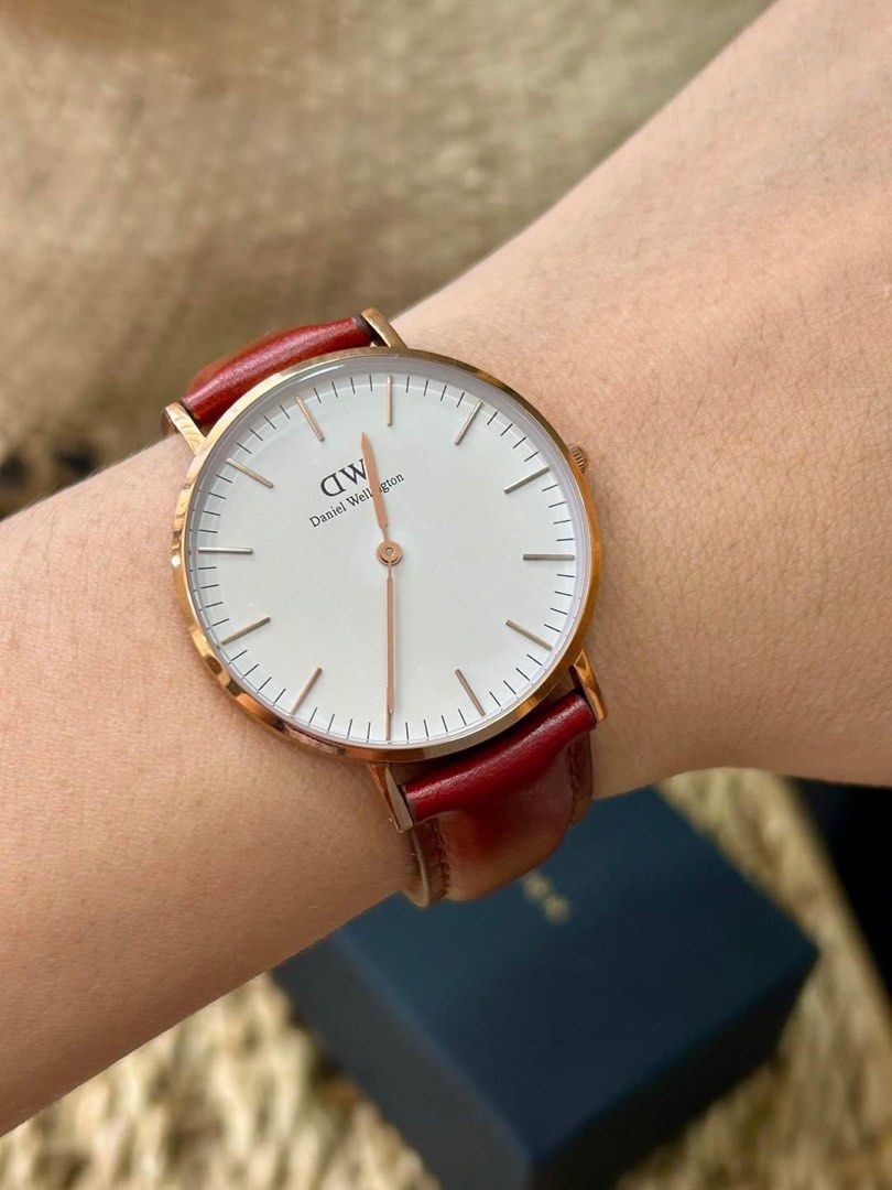 DANIEL WELLINGTON unused 36.5mm case diameter Fit up to large