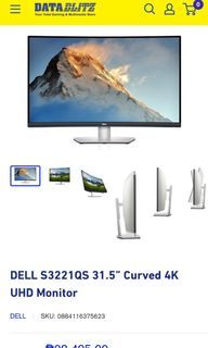 Dell 32inch Curved Monitor UHD