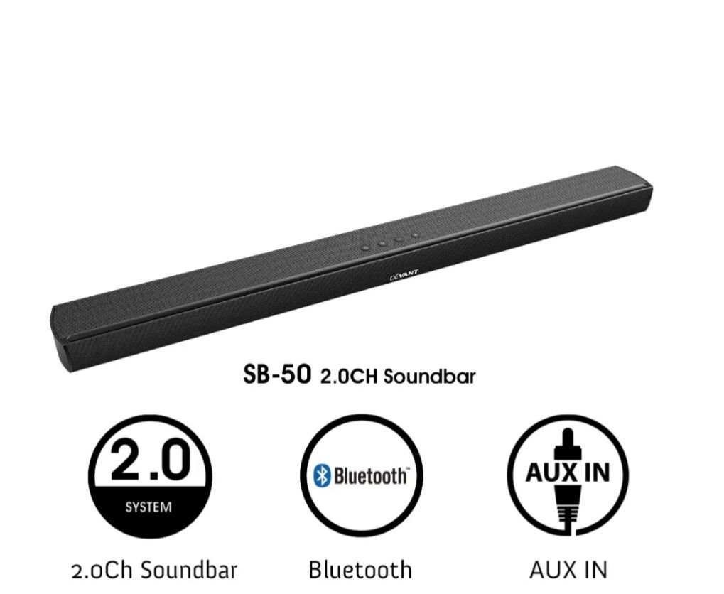 DEVANT SOUND BAR (Category: Soundbars, Speakers & Amplifiers) located in Rosario. Submitted by herbertlaroga (Listing ID 1287749581, Image 3). Description: ❗️❗️FOR SALE ❗️❗️ RUSH Brand New and Sealed USB and 3.5mm stereo output Bluetooth Speaker With Remote Control Mode of Payment: BPI/BDO/Gcash Mode of Delivery: Lalamove/LBC(Payment shoulder by buyer).