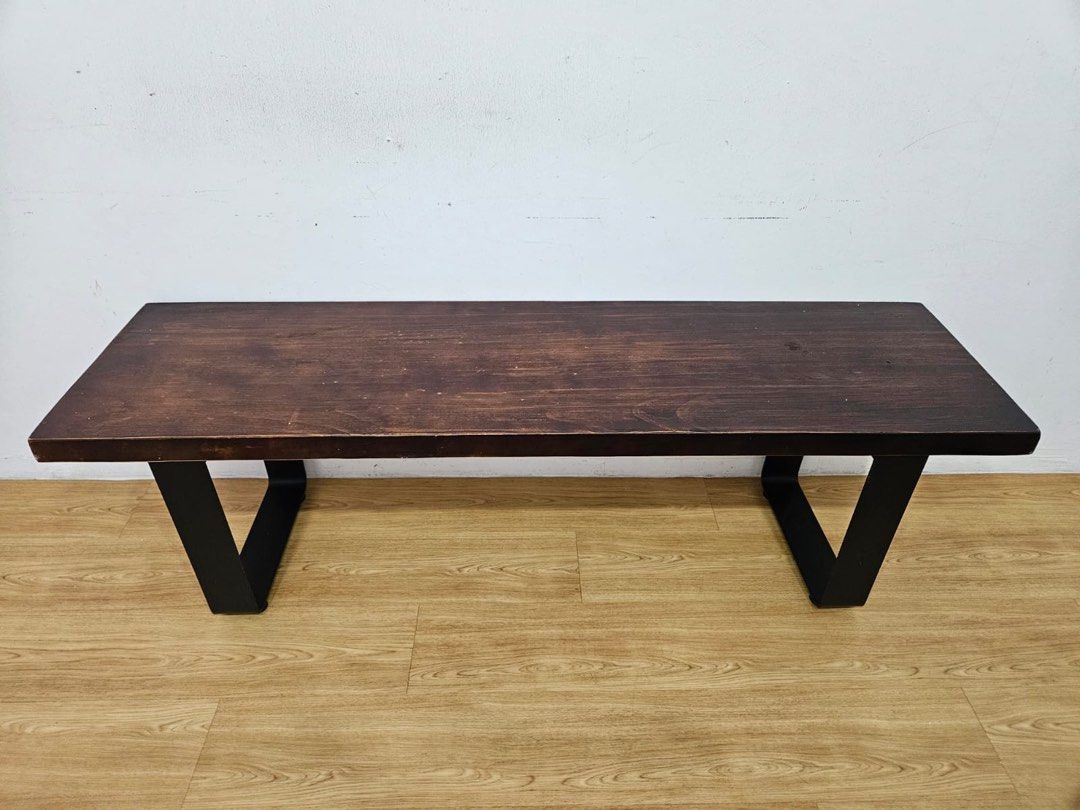 Dining set (Category: Tables & Sets) located in Singapore. Submitted by jamalonso (Listing ID 1287715775, Image 3). Description: Dining set for sale. Includes Dining table 160cmx90cmx74cm(height) Solid wood bench 145cmx40cmx45cm(height) And 2 dining chairs (images) Still in very good condition. No stains or damages. Bought whole set at $1.4k Arrange own delivery. Price slightly negotiable. .
