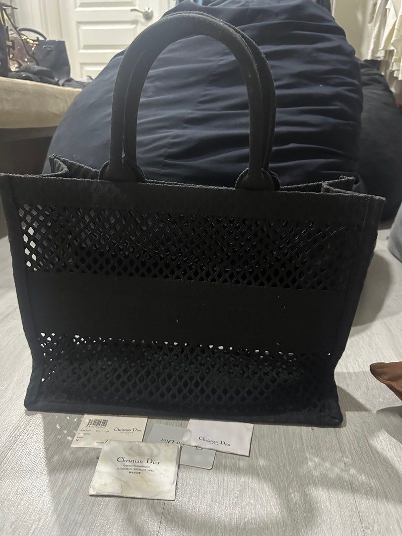 Dior Book Tote (Category: Shoulder Bags) located in Makati City. Submitted by luxedeclutter (Listing ID 1287899835, Image 3). Description: High Quality Good Condition.