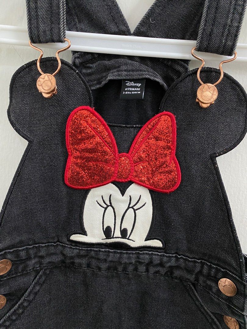 DISNEY PRIMARK Dungaree Dress, Babies & Kids, Babies & Kids Fashion on  Carousell