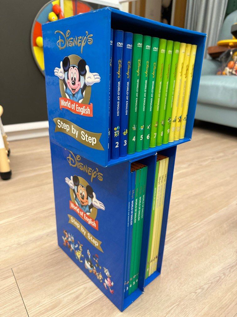 Disney World of English 迪士尼美語世界(Step by Step) Full Set (DVD 