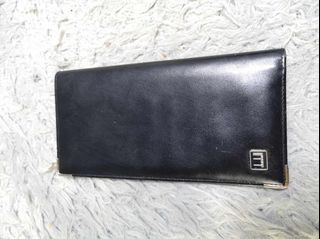 Dunhill Black Leather Bifold Wallet
