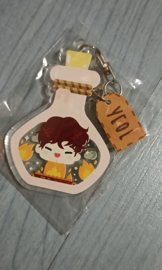 Exo acrylic keyring best sale