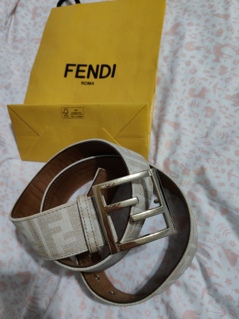 Mens fendi hot sale belt sale