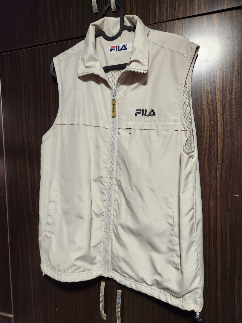 Mens fila vest hot sale