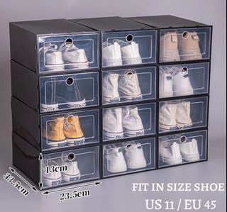 Foldable Shoe Box Organizer
