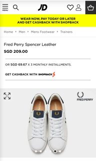 Fred perry aubrey hot sale twill black