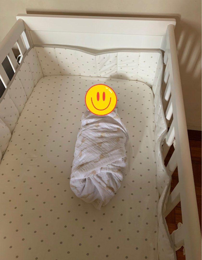 Full Set Ikea Sundvik Baby Cot Mattress Mattress Protector Bumper Pad Mattress Sheets Covers Selling 180 for 448.70 worth of items