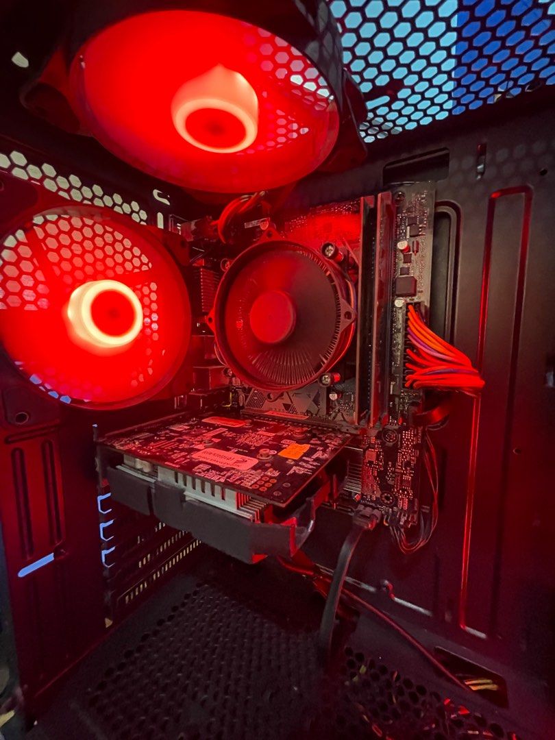 Gaming system unit only 10k Rush (Category: Desktops) located in Paranaque City. Submitted by apple_knx (Listing ID 1287701117, Image 2). Description: GAMING SYSTEM UNIT INTEL CORE I3 9100 9TH GEN ASUS LGA1151 MOTHER BOARD WITH NVEM SLOT 16GB MEMORY CARD 256GB SSD FOR OS 1TB HARD DISK FOR BACK UP FILE GTX650 1GB DDR5 VIDEO CARD 600WATTS TRUE RATED POWER SUPPLY (NEW)INPLAY CASE WITH 5 RGB FANS Plastic po yung asa tempered pero bago yan RFS: Switch
