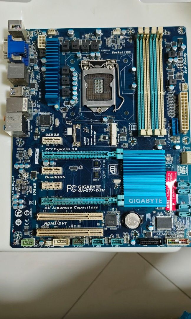 Gigabyte 1155 sale motherboard