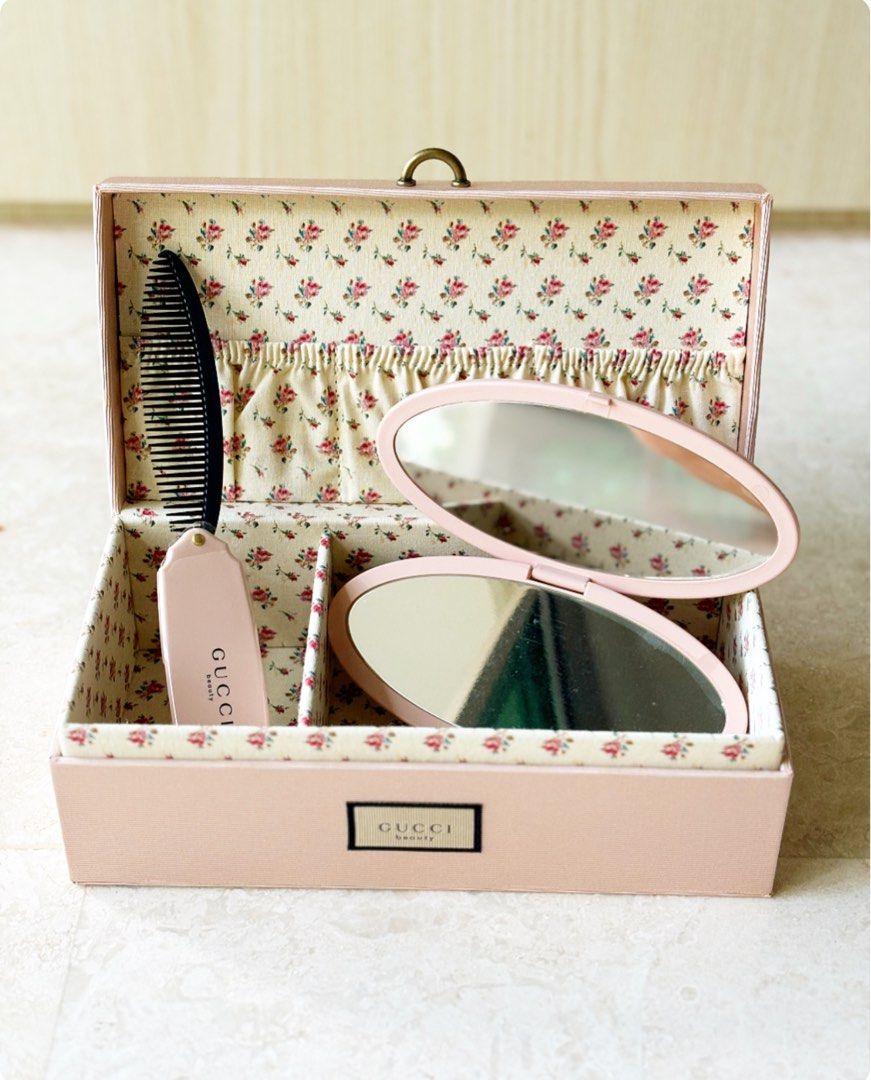 Gucci Beauty Beauty and Jewellery Box with comb and mirror, Beauty