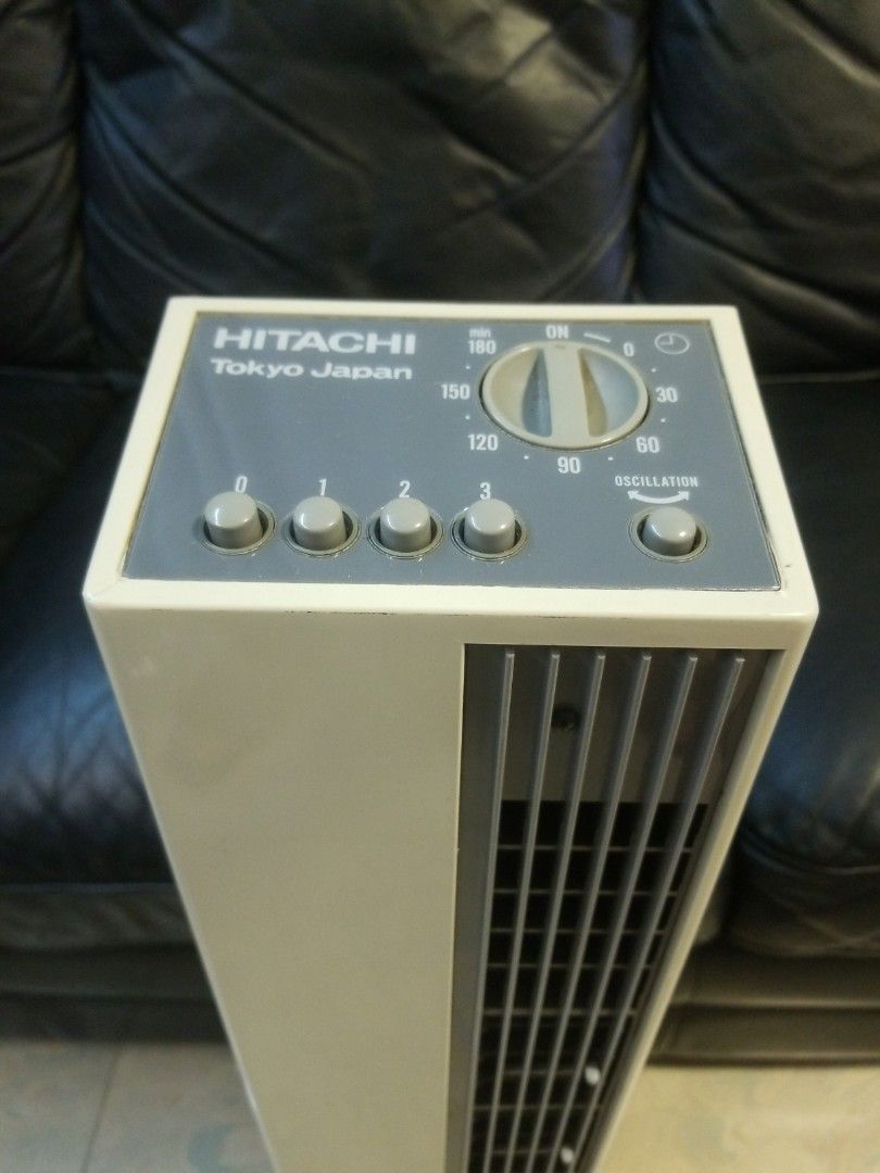 Hitachi Tower Fan Made in Japan, 家庭電器, 空氣清新機及抽濕機 Carousell