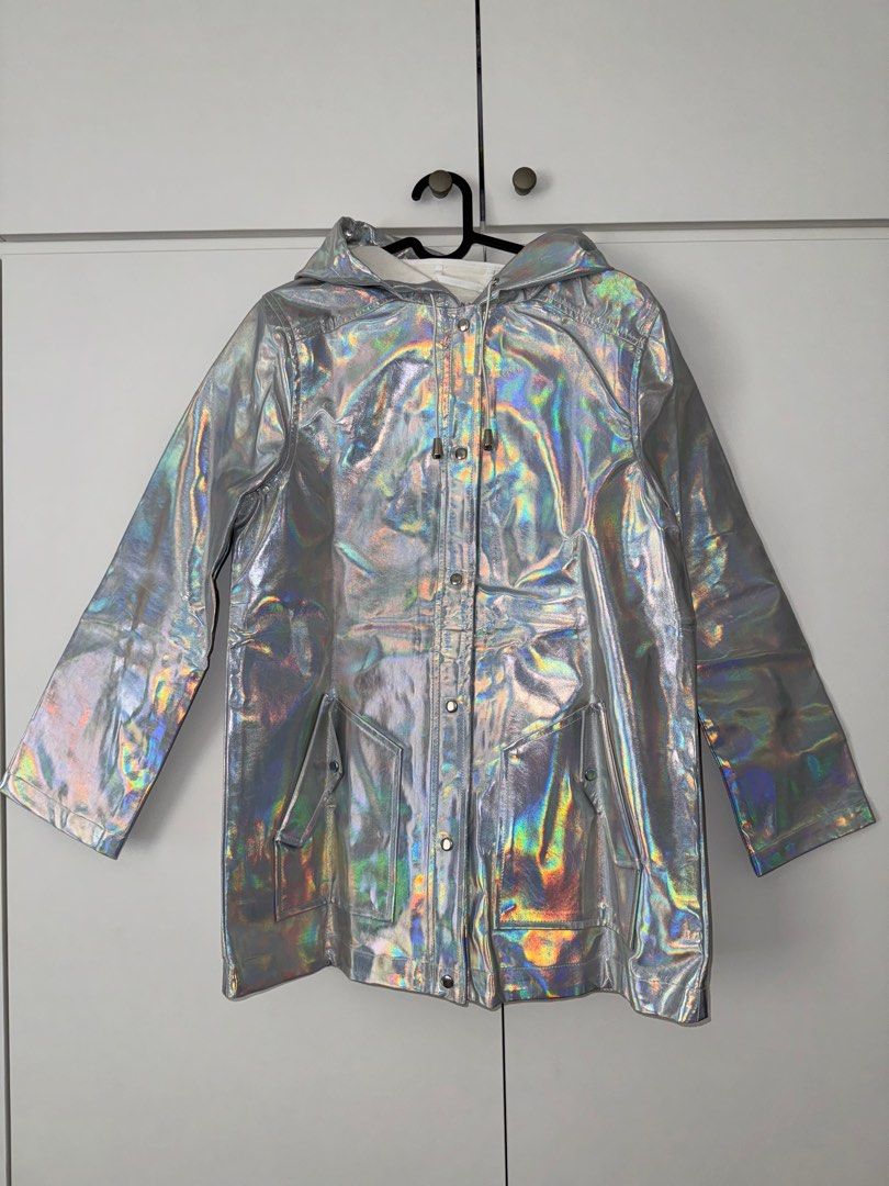 Raincoat holographic on sale